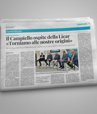 Il premio Campiello ospite alla LICAR